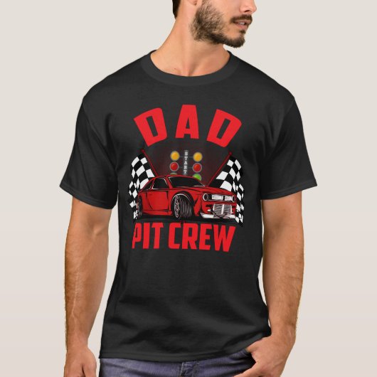 T-shirt équipe de papa (Devant)