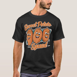 T-shirt Équipe de patates douces Patates douces Légume D