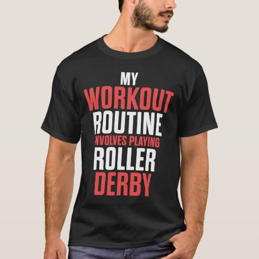 T-shirt Équipe de patinage de Roller Derby (Devant)