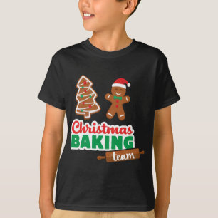 T-shirt Équipe de pâtisserie de Noël Merry Funny Xmas Cook