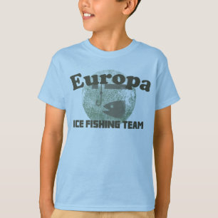 T-shirt Équipe de pêche de glace d'Europa