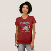 T-shirt Équipe De Pêche Pêche L'Opération Reel (Devant entier)
