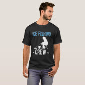 T-shirt Équipe de pêche sur glace (Devant entier)