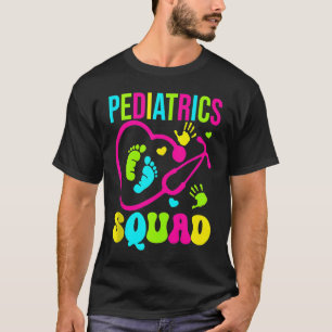 T-shirt Équipe de pédiatrie Pédiatre Infirmière pédiatriqu