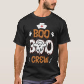 T-shirt Équipe de petits bobos d'Halloween infirmière (Devant)