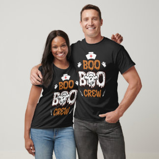 T-shirt Équipe de petits bobos d'Halloween infirmière