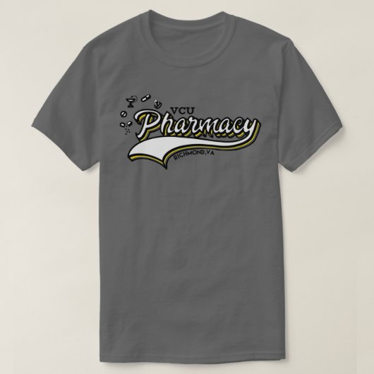 T-shirt Équipe de pharmacie (Design devant)