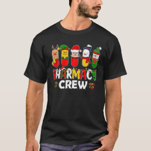 T-shirt Équipe de pharmacie, Pharmaciste Technicien Noël