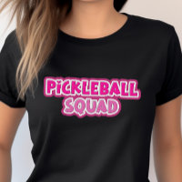 Équipe de Pickleball Blanc rose Nom du groupe