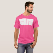 T-shirt Équipe de Pickleball Court (Devant entier)