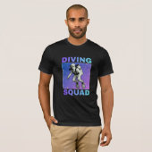 T-shirt équipe de plongée (Devant entier)