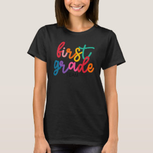 T-shirt Équipe De Première Année Retour À L'École Premier