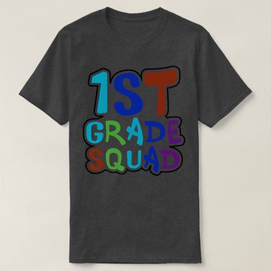 T-shirt Équipe de première classe (Design devant)