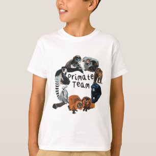 T-shirt Équipe de primates