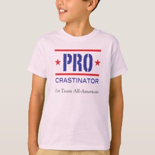 T-shirt Équipe de PROcrastinator_1st tout l'American_#5