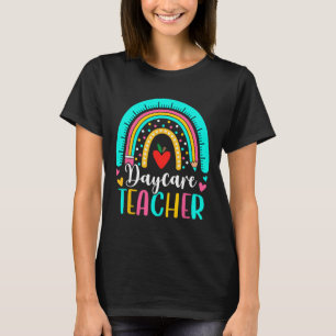 T-shirt Équipe de professeurs de la garderie Rainbow Crew 