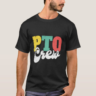 T-shirt Équipe De Pto Organisme D'Enseignant Parent Retour