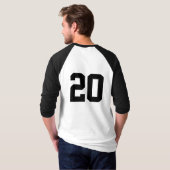 T-shirt Équipe de Quaran personnalisée (Dos entier)