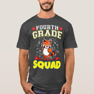 T-shirt Équipe de quatrième année Funny École primaire pri