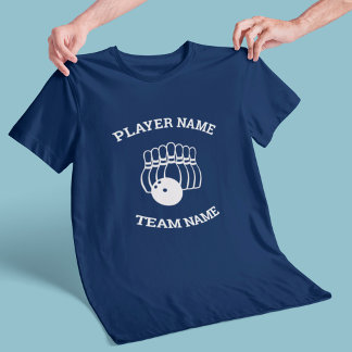 T-shirt Équipe de quilles personnalisable