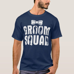 T-shirt Équipe de rasage homme enterrement de vie de garço