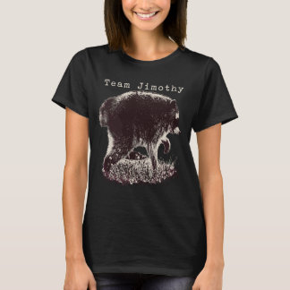 T-shirt Équipe de raton laveur drôle de Jimothy pour homme