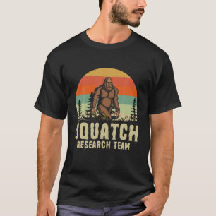 T-shirt Équipe de recherche de squatch Sasquatch Bigfoot
