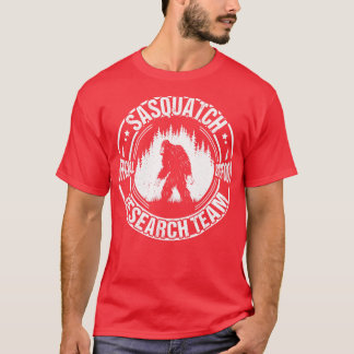 T-shirt Équipe de recherche Sasquatch