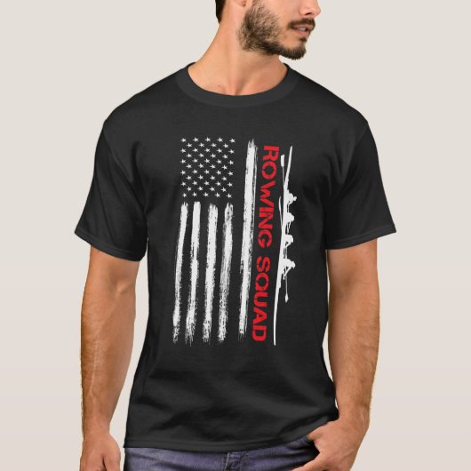 T-shirt Équipe de remorquage États-Unis Drapeau américain (Devant)