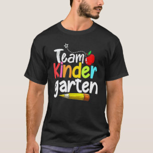 T-shirt Équipe de rentrée des classes Éducatrice de matern