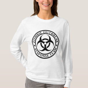 T-shirt Équipe de réponse de manifestation de zombi
