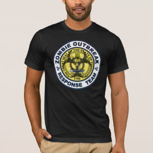 T-shirt Équipe de réponse de manifestation de zombi du