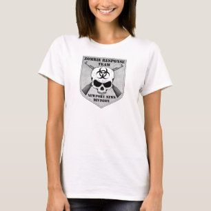 T-shirt Équipe de réponse de zombi : Division de nouvell