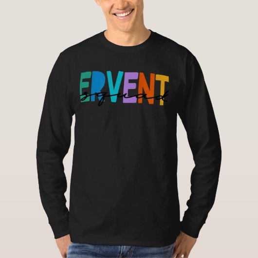 T-shirt Équipe de réponse RTI Enseignant Rentrée Intervent (Devant)