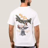 T-shirt Équipe de restauration de Mlle Liberty Belle (Dos)