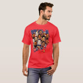 T-shirt Équipe de rêve USA (Devant entier)