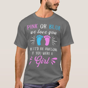T-shirt Équipe de révélation de genre Girl552