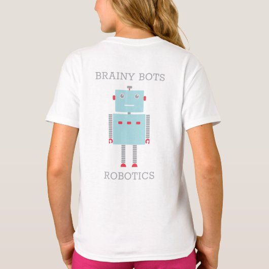 T-shirt Équipe de robotique Championnat de tournoi Équipe  (Dos)