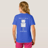 T-shirt Équipe de robotique Championnat de tournoi Équipe  (Dos entier)