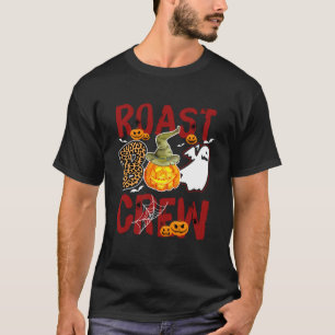 T-shirt Équipe de rôtissage Boo de Halloween Match de rôti