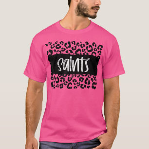 T-shirt Équipe de Saints Mascot School Spirit Game Night L