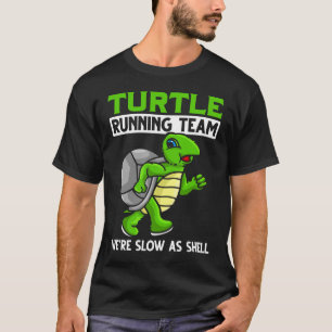 T-shirt Équipe de Sarcastic Turtle Marathon à course lente