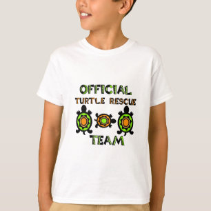T-shirt Équipe de secours officielle 1 de tortue