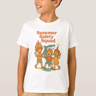T-shirt Équipe de sécurité estivale drôle
