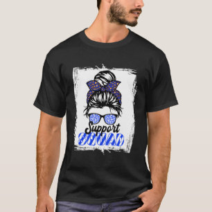 T-shirt Équipe De Sensibilisation I Me Cfs Myalgale Enceph