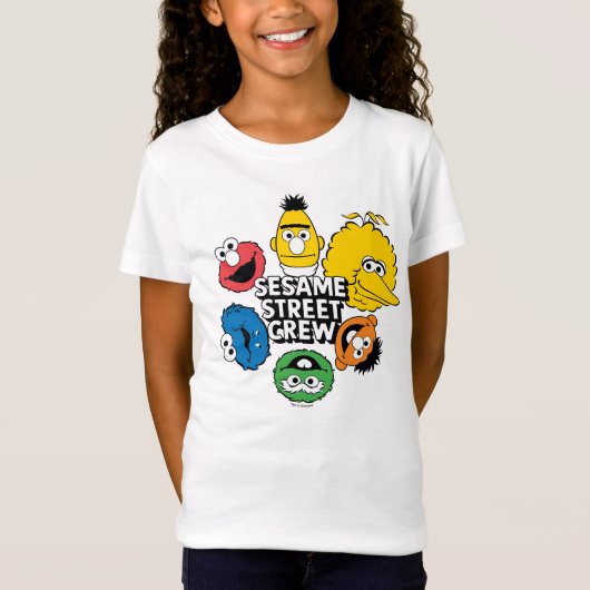 T-Shirt Équipe de Sesame Street (Devant)