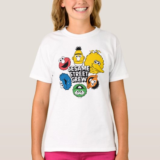 T-shirt Équipe de Sesame Street (Devant)