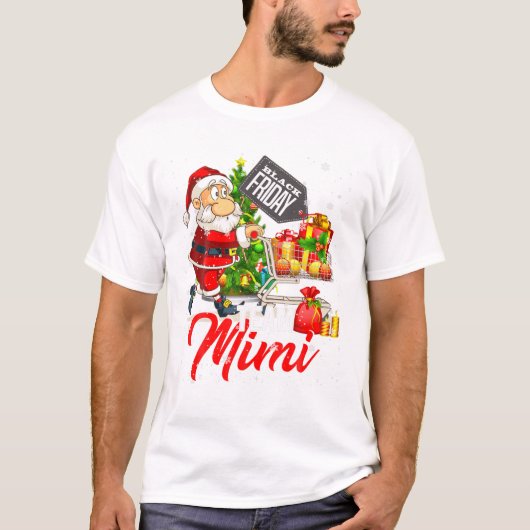 T-shirt Équipe de shopping Mimi (Devant)