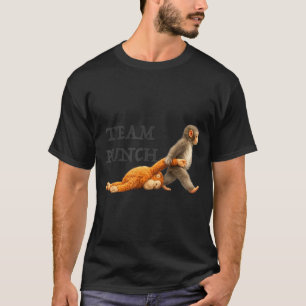 T-shirt Équipe de singe bébé frappe mème de singe drôle Bé