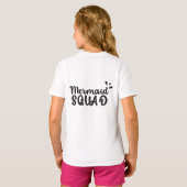 T-shirt Équipe de sirènes (Dos entier)